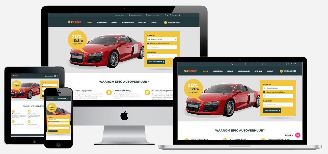 Autoverkoop website