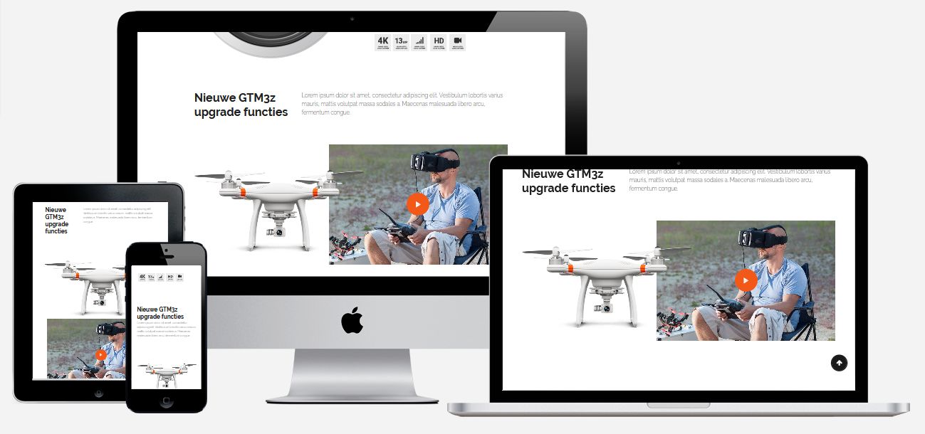 Een drone webwinkel laten maken bij ons is de perfecte start