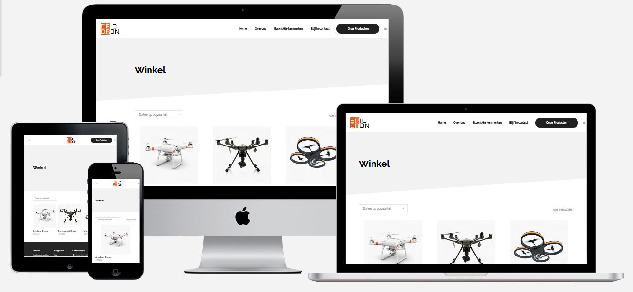 Woocommerce-drone-webshop-laten-maken