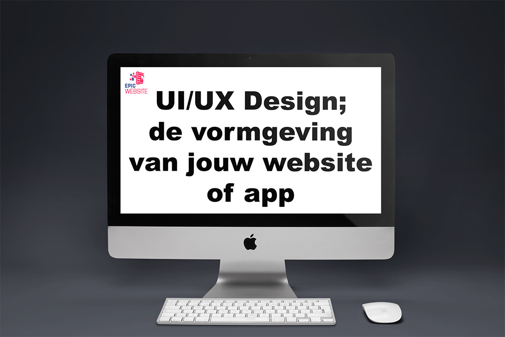Afbeelding met tekst ui/ux de vormgeving van jouw website of app